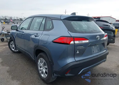 2025 Toyota Corolla Cross L from USA, damaged, VIN 7MUAAAAG1SV131351